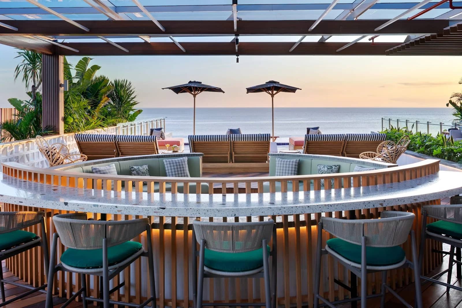 Afterglow Bar and Kitchen at Tribe Bali Kuta Beach — Restaurant