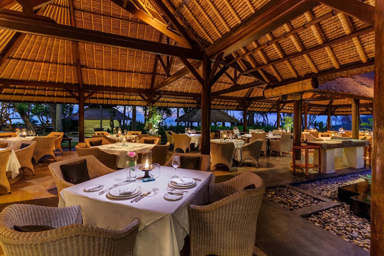 Kura Kura Restaurant at The Oberoi Beach Resort Bali — Restaurant